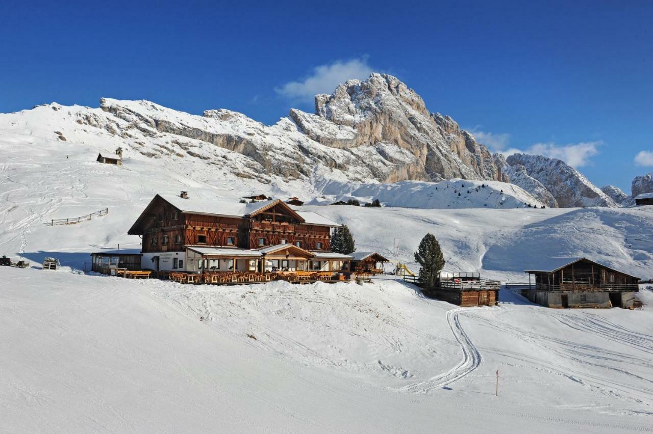 Gasthaus Rifugio Fermeda Hutte Santa Cristina Val Gardena Exterior foto