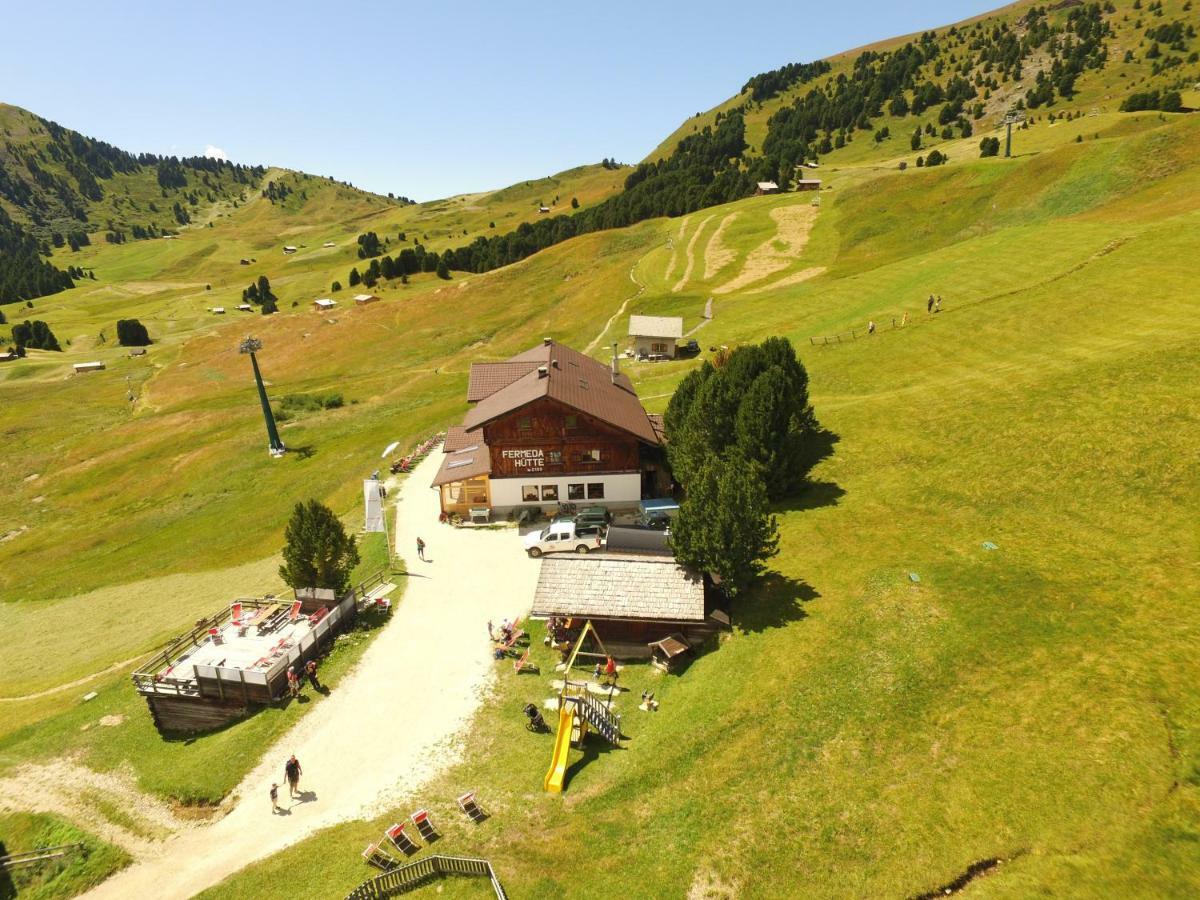 Gasthaus Rifugio Fermeda Hutte Santa Cristina Val Gardena Exterior foto